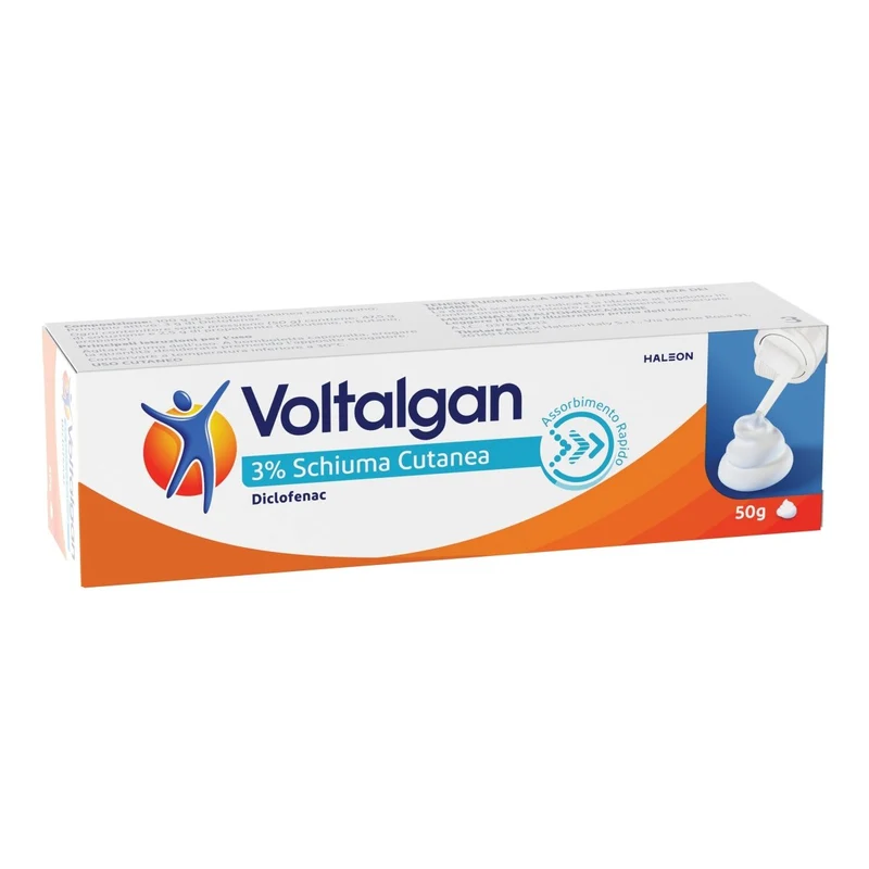 Voltalgan 3 % 50 g schiuma cutanea