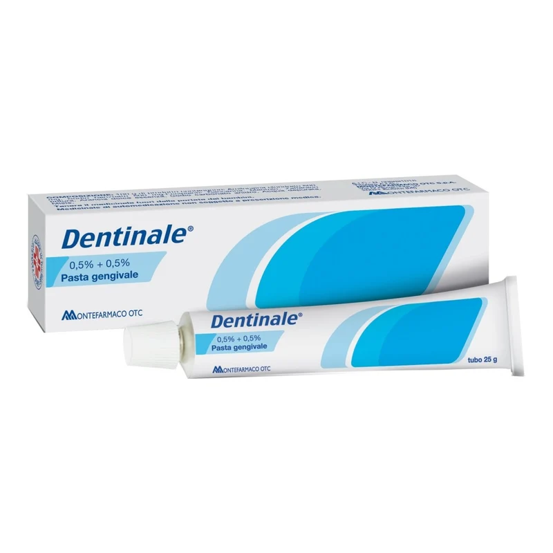 Dentinale 0,5 % + 0,5 % 25 g pasta gengivale