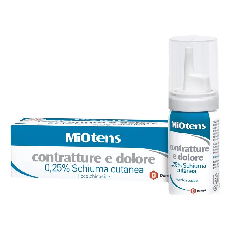 Miotens 0,25 % 30 ml schiuma cutanea
