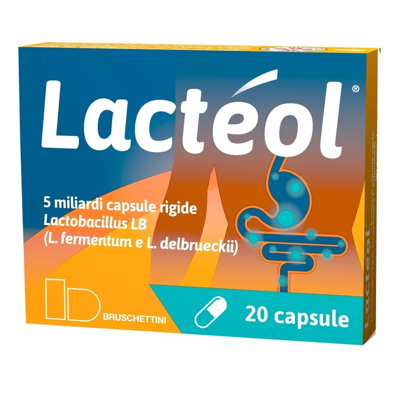 Lacteol 10 miliardi polvere orale + 5 miliardi capsule rigide 20 capsule