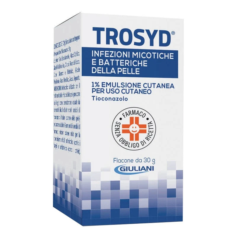 Trosyd 1 % 30 g emulsione cutanea