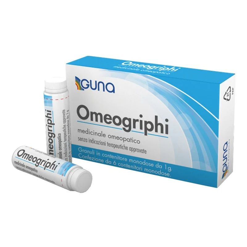 Guna Omeogriphi Granuli Omeopatici 6 Monodose da 1g