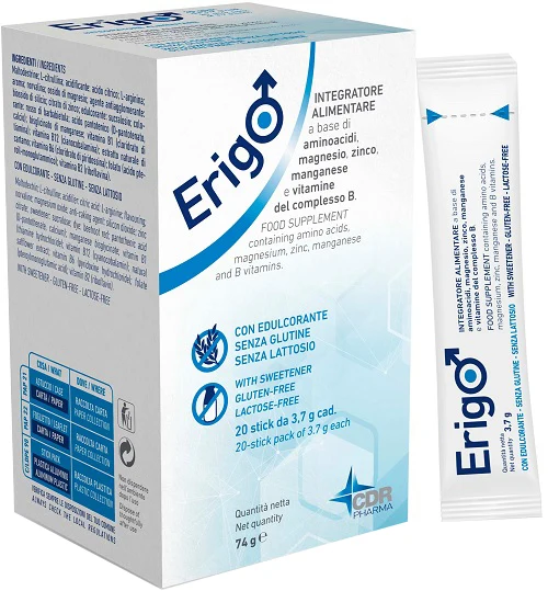 Erigo 20 stick da 3,7 g