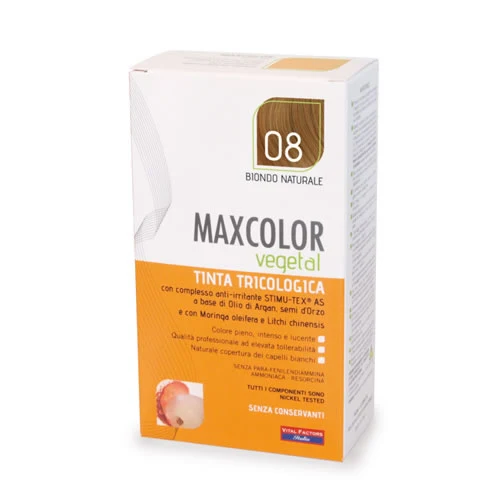 MAX COLOR VEGETAL 08 TINTURA 140 ML