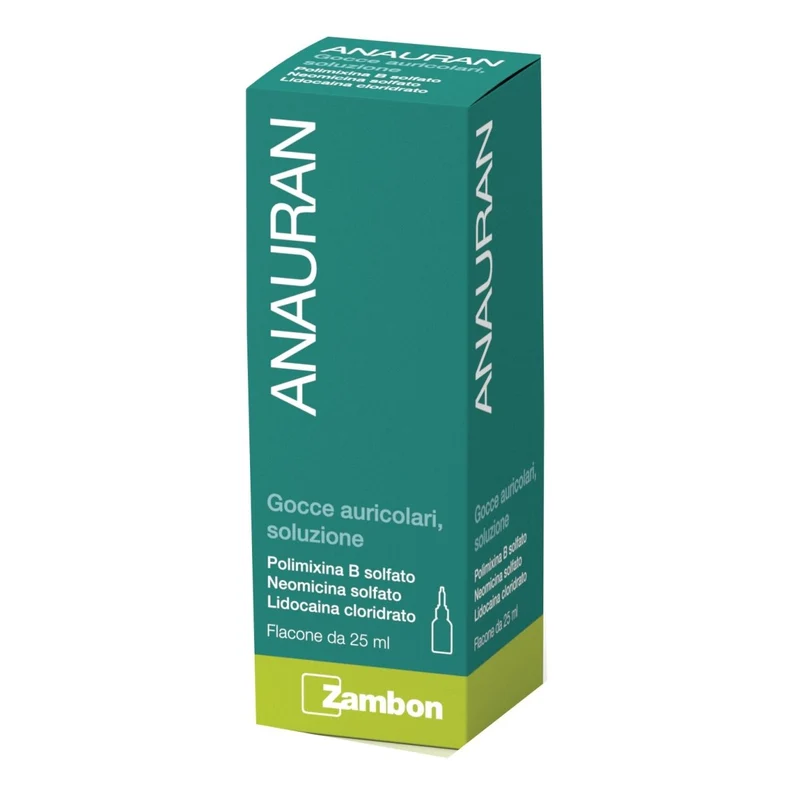 Anauran 25 ml gocce auricolari soluzione
