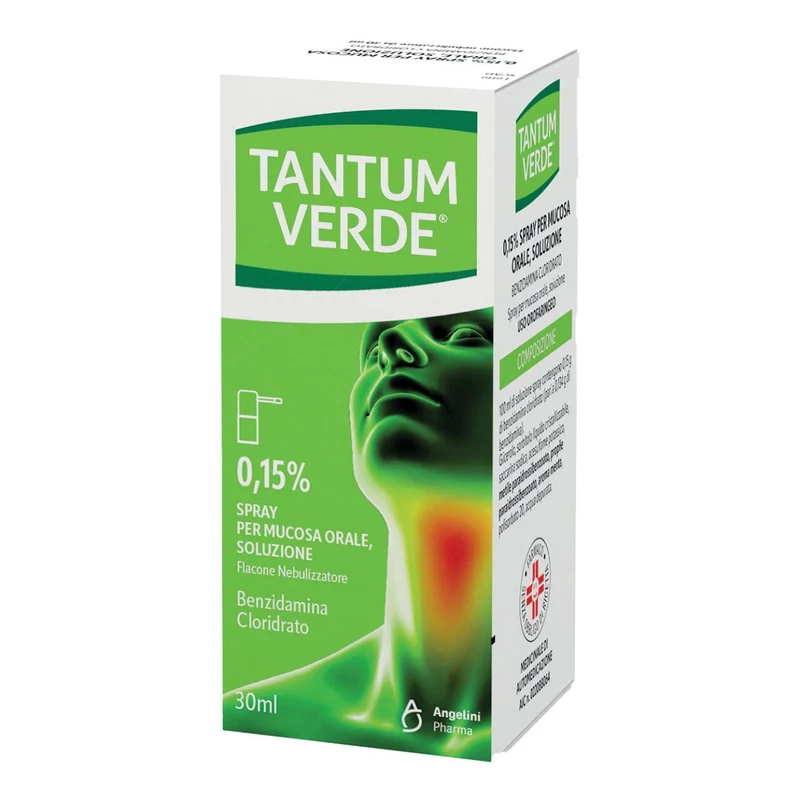 Tantum Verde gola 250 mg/100 ml 15 ml spray orale