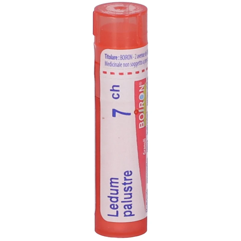 Boiron Ledum Palustre 7CH Granuli Omeopatici Tubo da 4gr