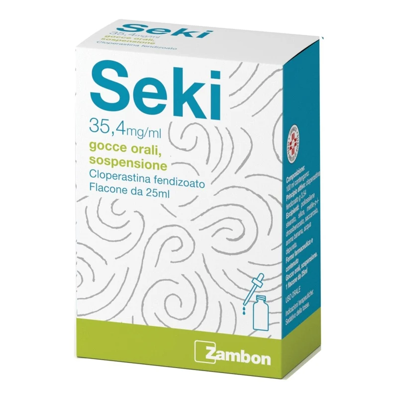 Seki 35,4 mg/ml 25 ml gocce orali sospensione