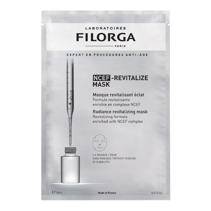 Filorga NCEF Revitalize Mask, Maschera In Tessuto Rivitalizzante di Luminosità