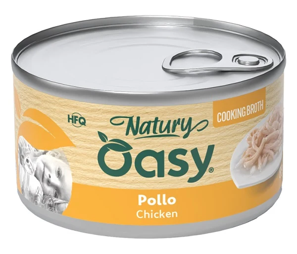 Oasy Wet Cat Natury Cooking Broth Pollo 85 g