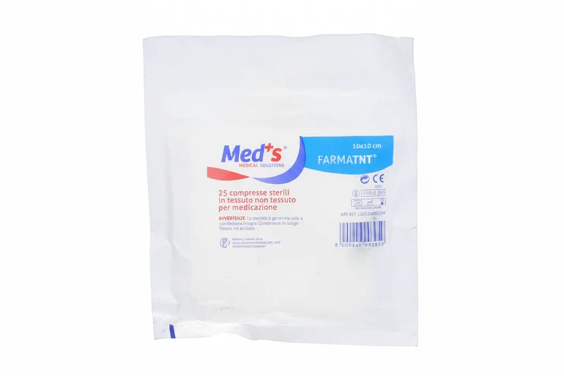 Meds Garza Compressa TNT 10x10cm 25 Pezzi