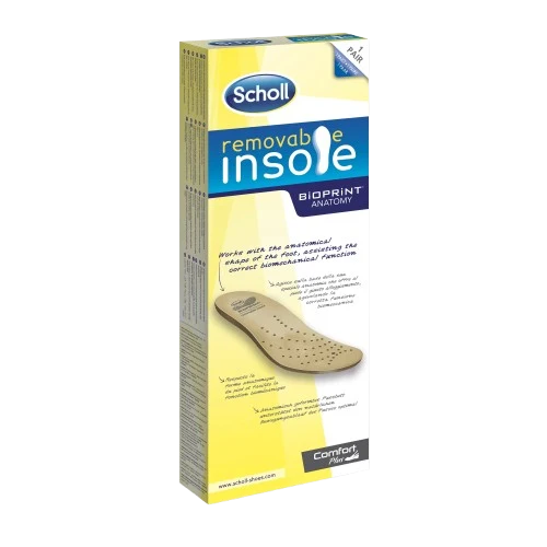 Scholl Removable Insole Plantare Numero 40
