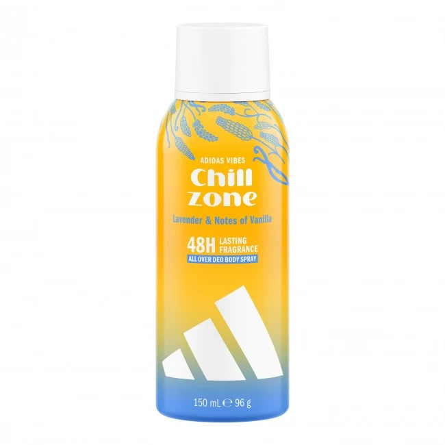 Adidas Deodorante Chill Zone Lavanda e Note di Vaniglia 150 Ml