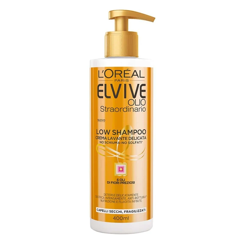 Elvive Low Shampoo Olio Straordinario