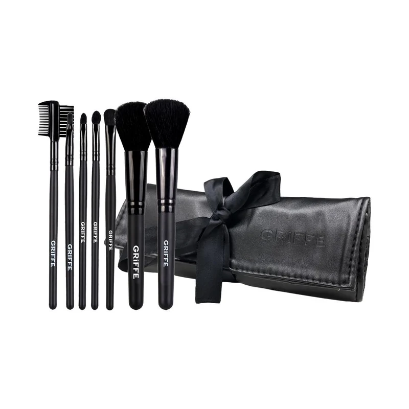 Rotolo 7 Pennelli Make up