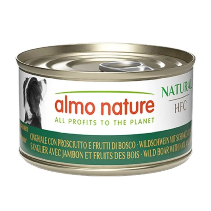 Almo Nature Hfc Dog 95 g Natural Cinghiale Prosciutto e Frutti di Bosco
