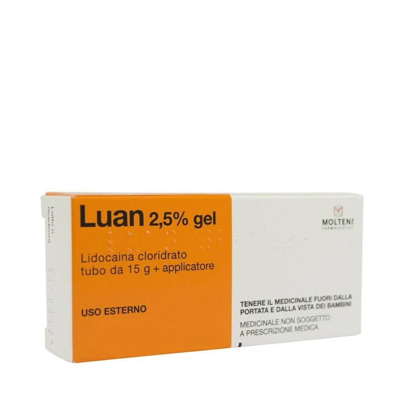 Luan Gel 2,5 % 15 g gel