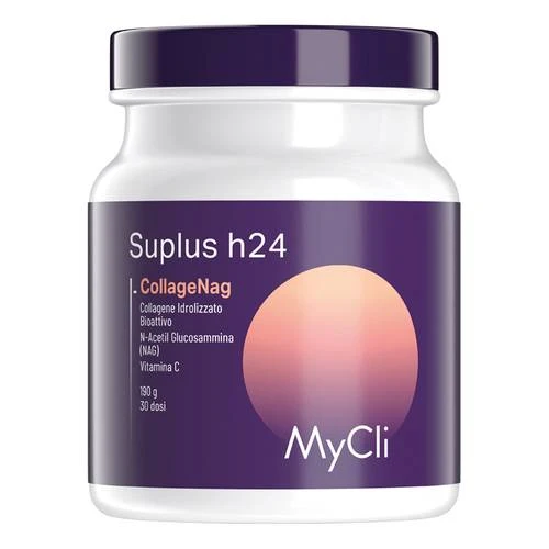 Mycli Suplus H24 Collagenag Collagene e Vitamina C 190g