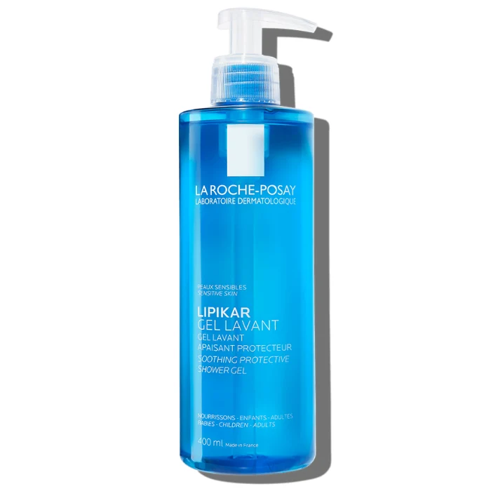 La Roche-Posay Lipikar Gel Lavante, Gel Doccia Delicato Per Pelle Secca e Sensibile, Per Tutta la Famiglia, 400ml