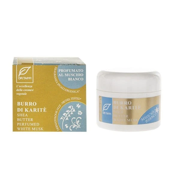 Dr Taffi Burro Di Karitè Al Muschio Bianco idratante 50ml