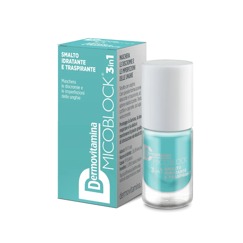 Dermovitamina Micoblock 3 In 1 Smalto Turchese 5ml