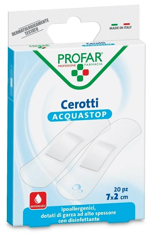 Profar Cerotto Acquastop Medio 7X2Cm 20 Pezzi