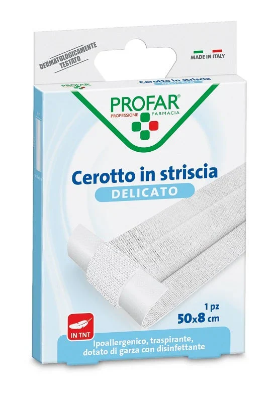 Profar Cerotto Tessuto Non Tessuto Delicato 1 Striscia 50x8 cm