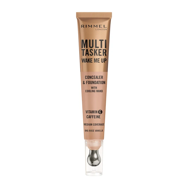 Rimmel Multi-tasker Wake Me Up Correttore & Fondotinta Formula Vegana 045 Classic Ivory 20ml