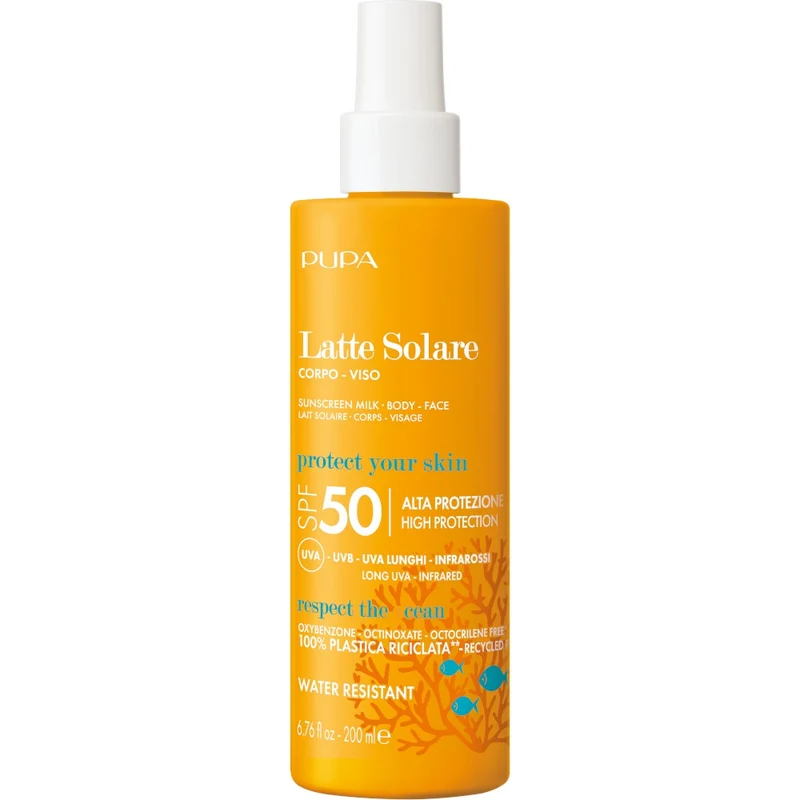Pupa Latte Solare Corpo E Viso SPF50 200ml