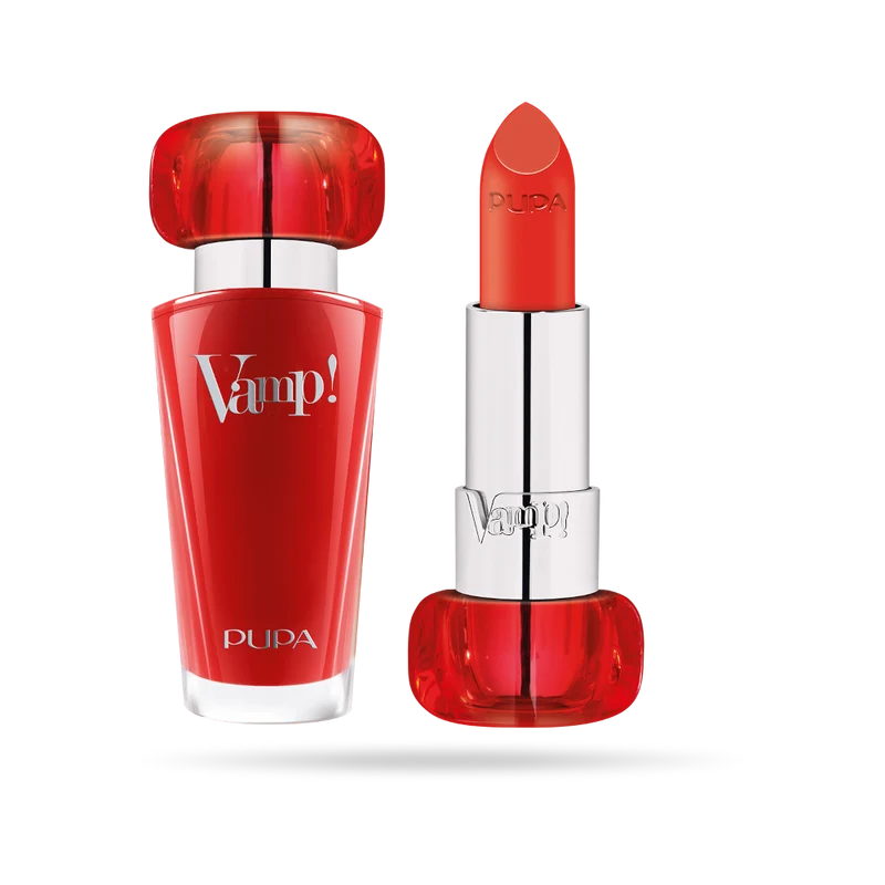 Pupa Vamp! Lipstick Rossetto Volumizzante 3,5g Outstanding Orange 306