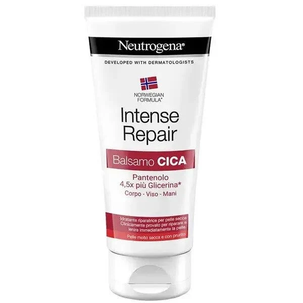 Neutrogena Balsamo CICA con Formula Norvegese per Proteggere la Pelle Secca 100ml