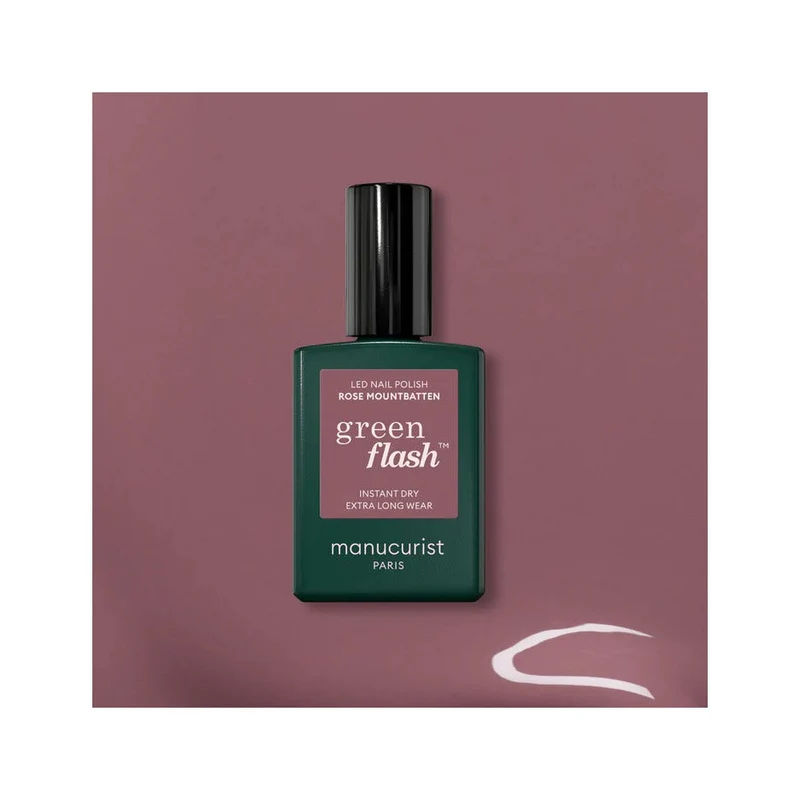 Manucurist Green Flash Smalto Led Rose Mountbatten 15ml