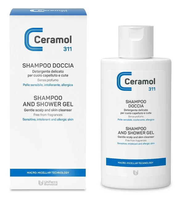 Ceramol shampoo doccia 200 ml