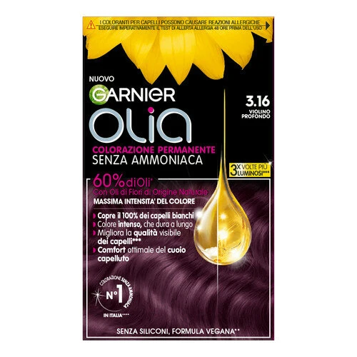 Garnier Olia Colorazione Capelli 3.16 Violino Profondo