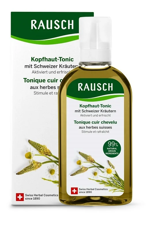 Rausch Tonificante Per Cuoio Capelluto Alle Erbe Svizzere 200ml
