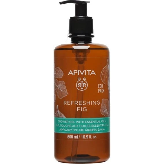 Apivita Gel Doccia Rinfrescante Fico 500ml