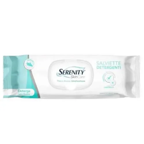 SERENITY CARE SALVIETTE UMIDIFICATE DETERGENTI 63 PEZZI