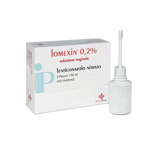 LOMEXIN "0,2% SOLUZIONE VAGINALE"5 FLACONI 150 ML"
