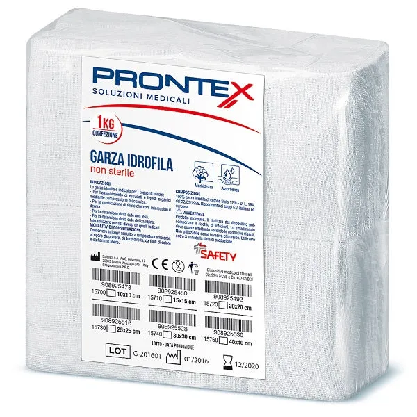 Prontex garza 10x10cm 1kg