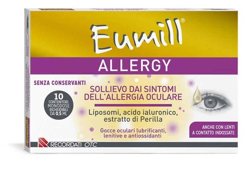 Eumill Allergy Gocce Oculari 10 Flaconcini Da 0,5ml