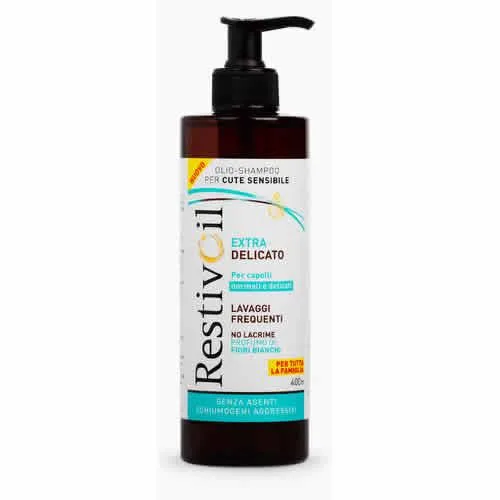 RESTIVOIL EXTRA DELICATO OLIO SHAMPOO PER CUTE SENSIBILE 400 ML