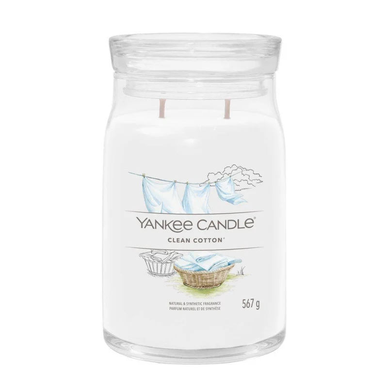 Jar Candles Signature Clean Cotton