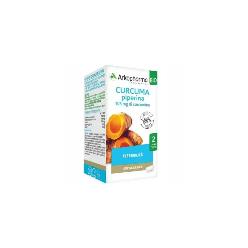 Arkopharma Arkocapsule Curcuma + Piperina Bio 130 capsule