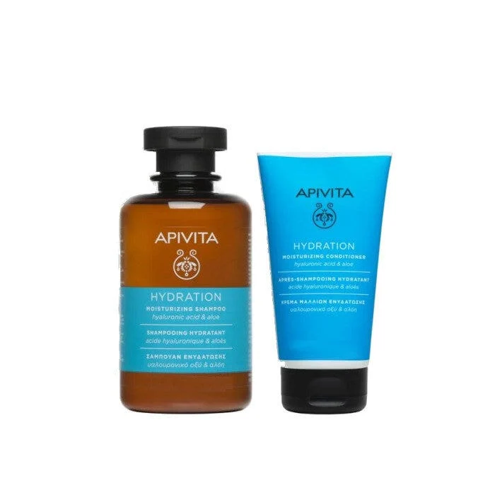 Apivita Shampoo Idratante + Balsamo Leave-in
