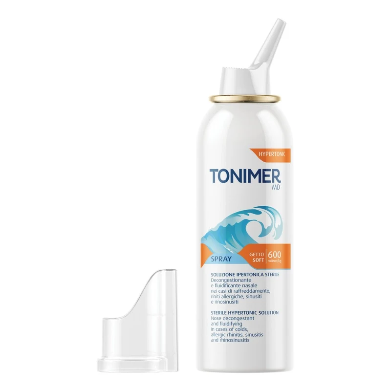 Tonimer Hypertonic Spray 100ml Soluzione Nasale Efficace