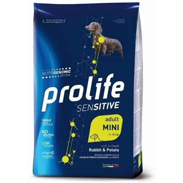 PROLIFE DOG SENS AD RABBIT 7KG