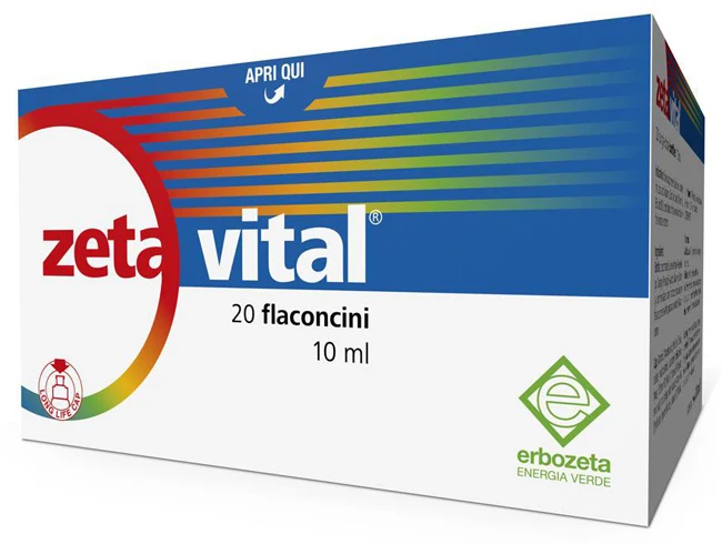 Zeta vital 20 flaconcini 10 ml