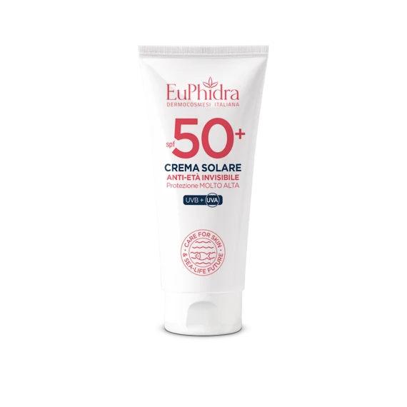 Euphidra Crema Solare Anti-Età Invisibile 50 ml SPF50+