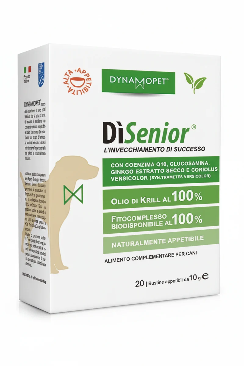 DiSenior Alimento Complementare per Cani 20 Bustine