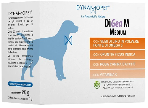 Digea M Alimento Complementare per Cani e Gatti 20 Bustine